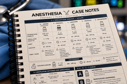 ANESTHESIA CASEBOOK - NAVY